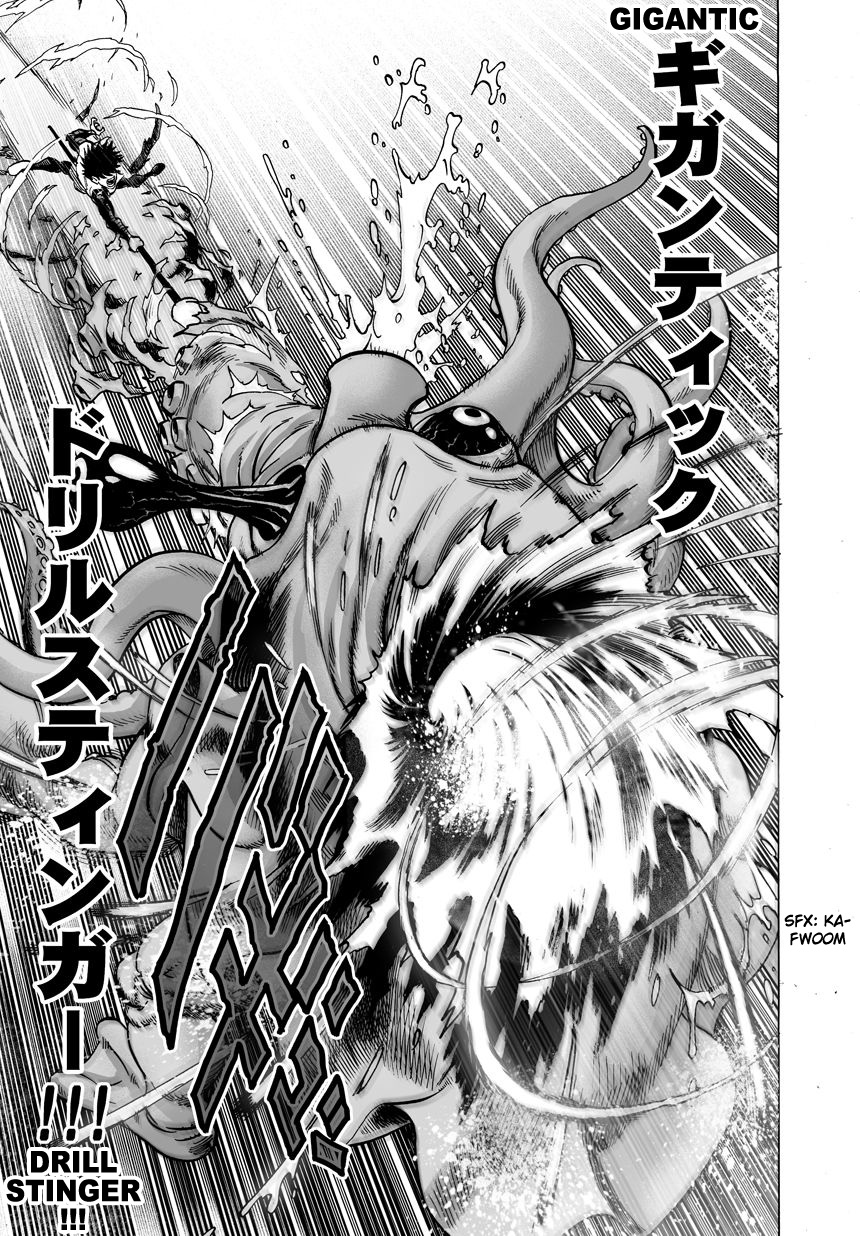 One Punch Man Vol. 4 Ch. 23 Threat from the Sea