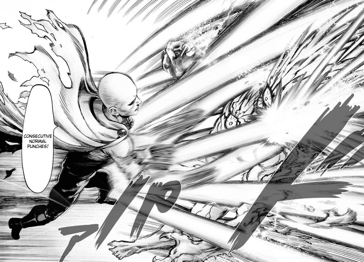 One Punch Man Vol. 7 Ch. 36 Boros's True Strength