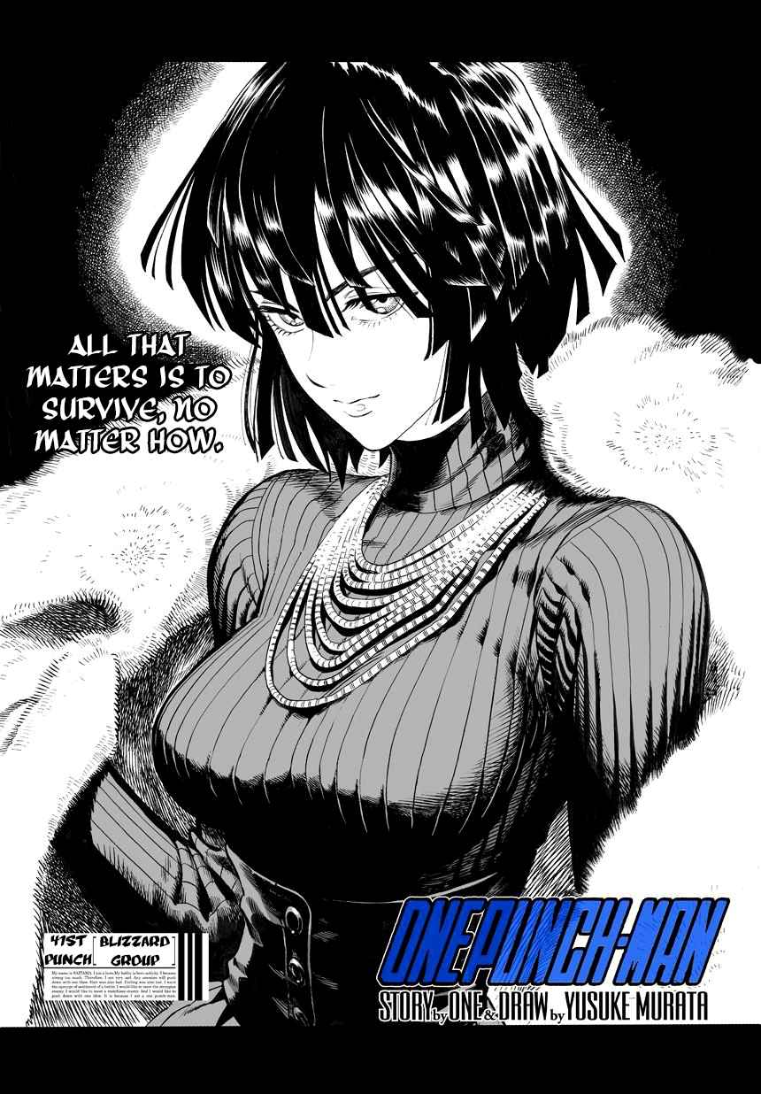 One Punch Man Vol. 9 Ch. 42 The Blizzard Bunch