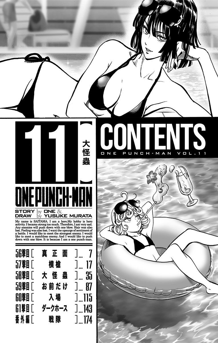 One Punch Man Vol. 11 Ch. 56 Head On