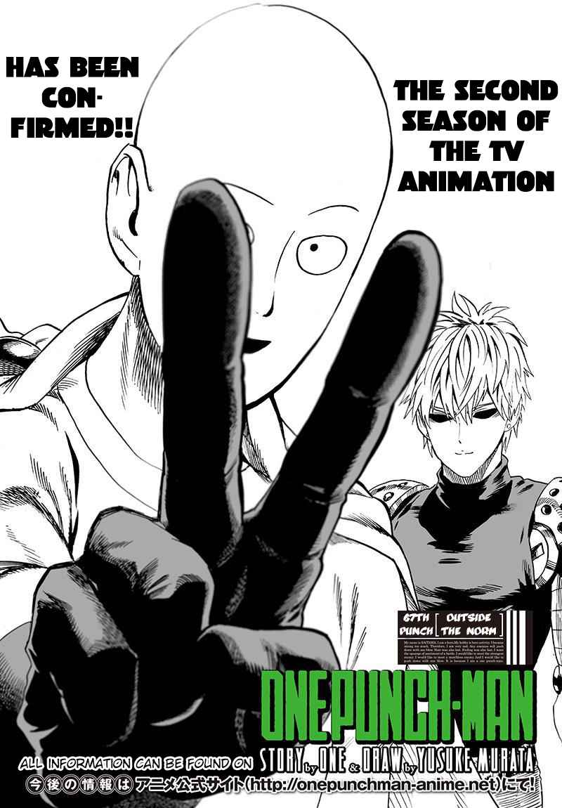 One Punch Man Vol. 12 Ch. 67 Outside the Norm