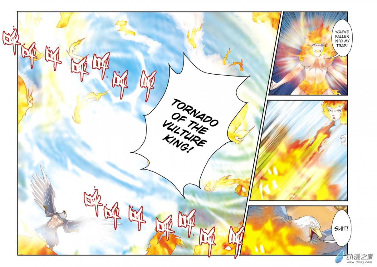 The Mythical Realm Vol. 1 Ch. 119 Tornade of Flames