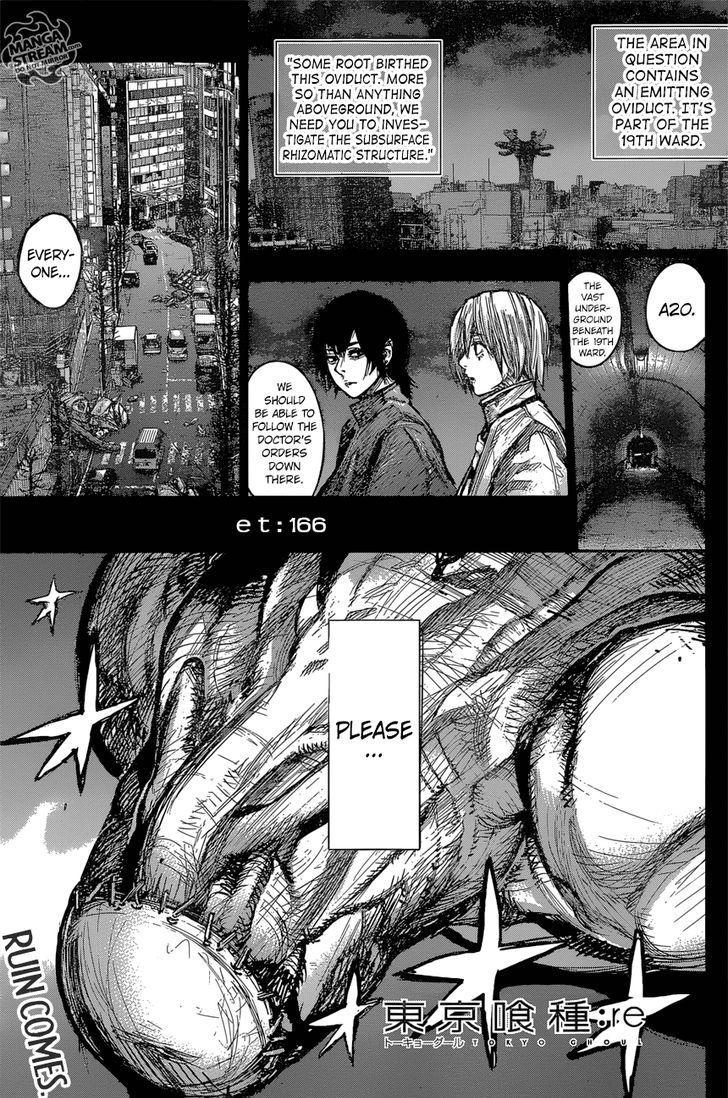 Toukyou Ghoul:re 166