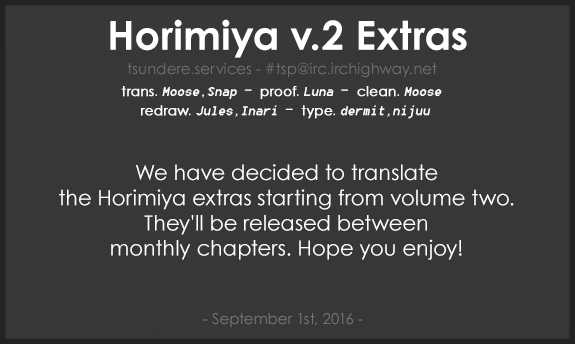 Horimiya Vol.2 Ch.13.5