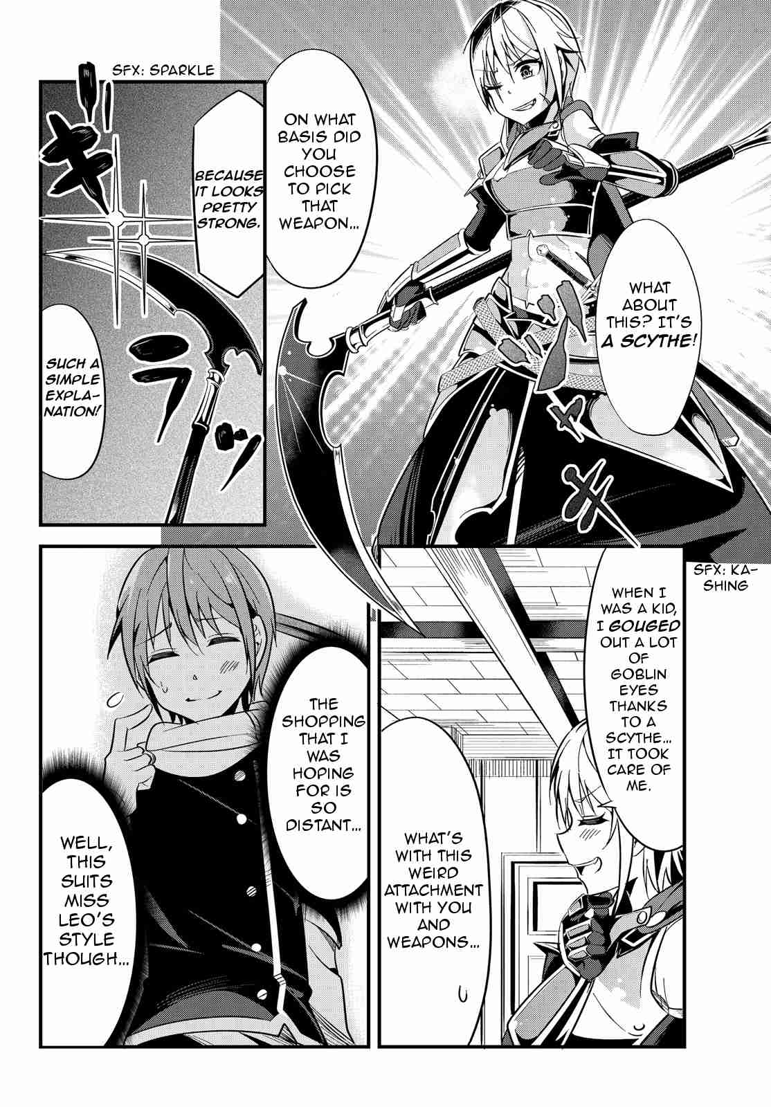 A Story About Treating a Female Knight, Who Has Never Been Treated as a Woman, as a Woman Ch. 6 The Female Knight and a Weapon's Shop