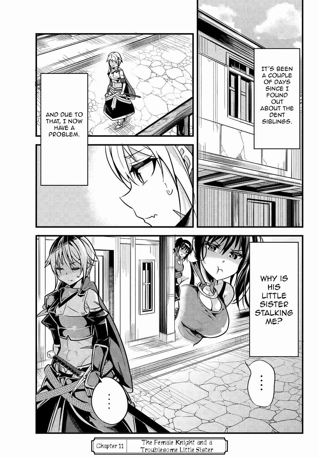 A Story About Treating a Female Knight, Who Has Never Been Treated as a Woman, as a Woman Ch. 11 The Female Knight and a Troublesome Little Sister